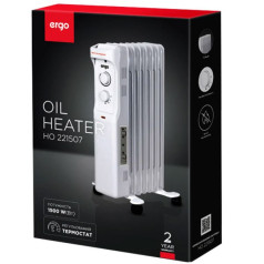 Вигідна пропозиція! Обігрівач масляний Ergo 221507 (1500Вт)