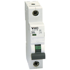 Автоматичний вимикач 4VTB-1C 6А ViKO