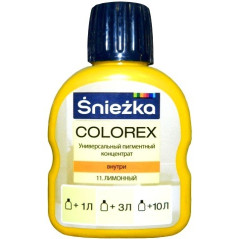 Sniezka Colorex Краситель №11 Лимонный 100 мл.