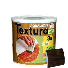 Акриловый лак Textura Aqualazur 3в1 Ispolin (Венге) 0,75л.