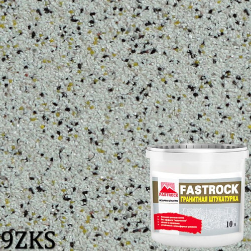 Гранітно-мармурова штукатурка 9ZKS «Fastrock Granit Akryl» 14кг.