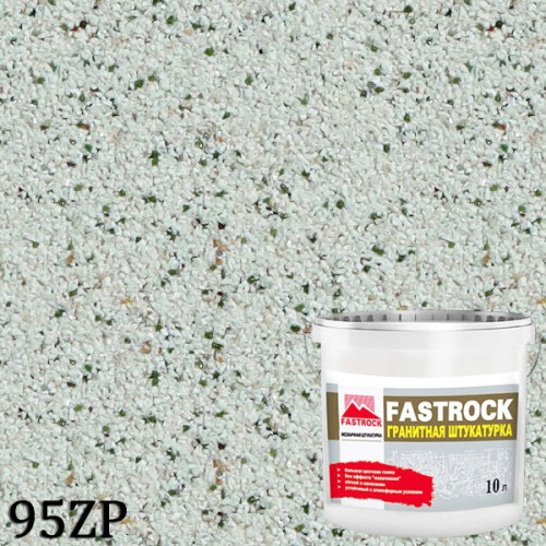 Гранітно-мармурова штукатурка 95ZP «Fastrock Granit Akryl» 14кг.