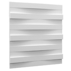Гипсовая 3D панель BeautyWalls «Stripes» 600x600x25мм.