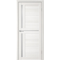 Двері Albero TINA Т5 Біла модрина з матовим склом