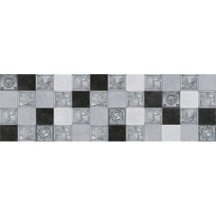 Декор Palisandro серый 25x80 см. (Д 190071)