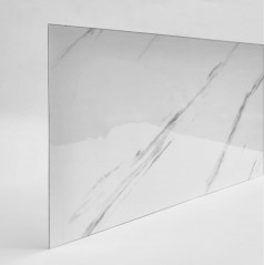 Самоклеящаяся виниловая плитка «Белый мрамор» 300x600мм. СВП-111