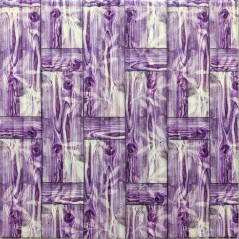 3D панель «Бамбуковая кладка» фиолетовый №051
