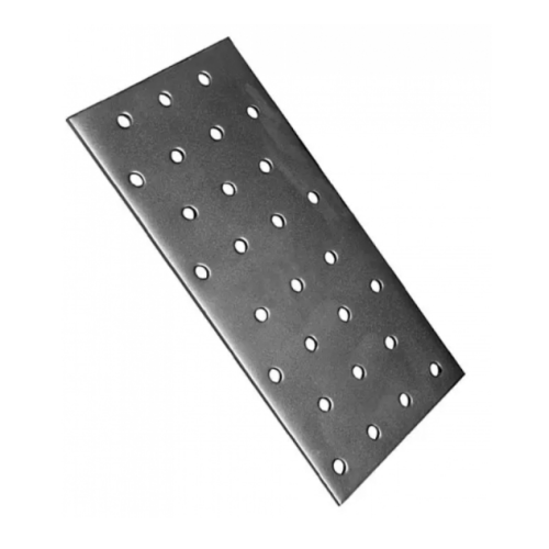 Перфорированная крепежная пластина (ПЛ-1) 100x200x2мм.